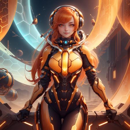 08251-12345-,honeytech, honey,scifi, _scholar , scroll, 1girl,long hair, pale skin, glowing eyes, smile ,closed mouth, orange hair, multico.png